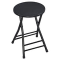 18 Inch Backless Folding Bar Stool with Footrest Q383