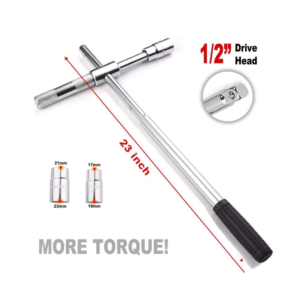Spare Tire Changing Kit with Scissor Jack and Cross-Wrench I828