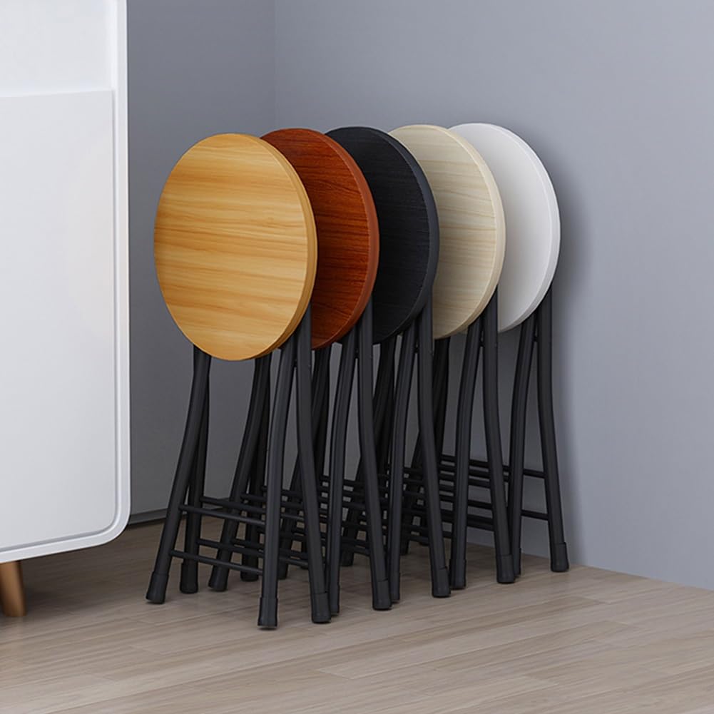 18 Inch Backless Folding Bar Stool with Footrest Q383