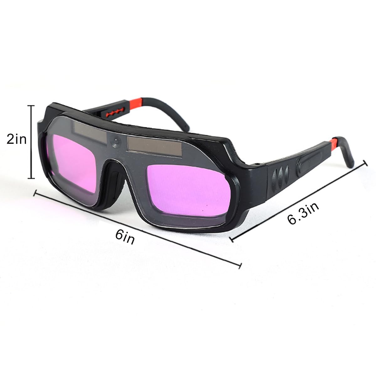Auto Darkening Welding Glasses with Gloves and PC Lens D56143