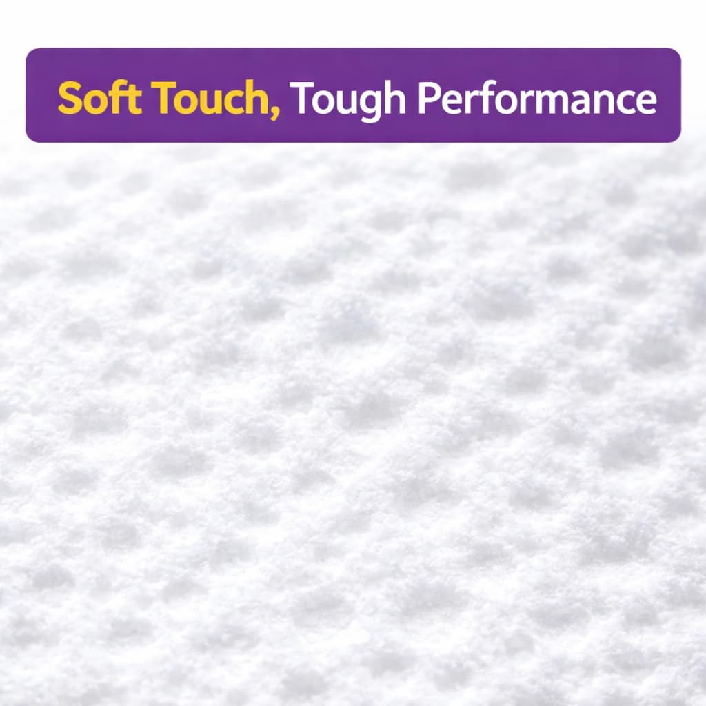 Cloth Paper Towels, 8 Triple Rolls L1662