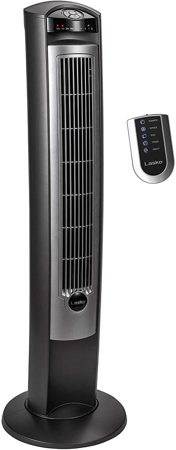 Oscillating Tower Fan with Remote C990