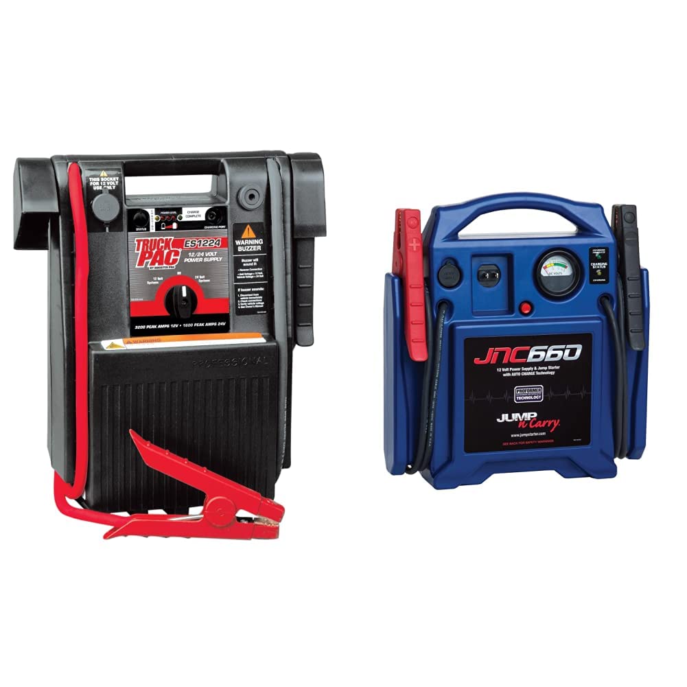 12/24V Jump Starter and 12 Volt Jump Starter F361169