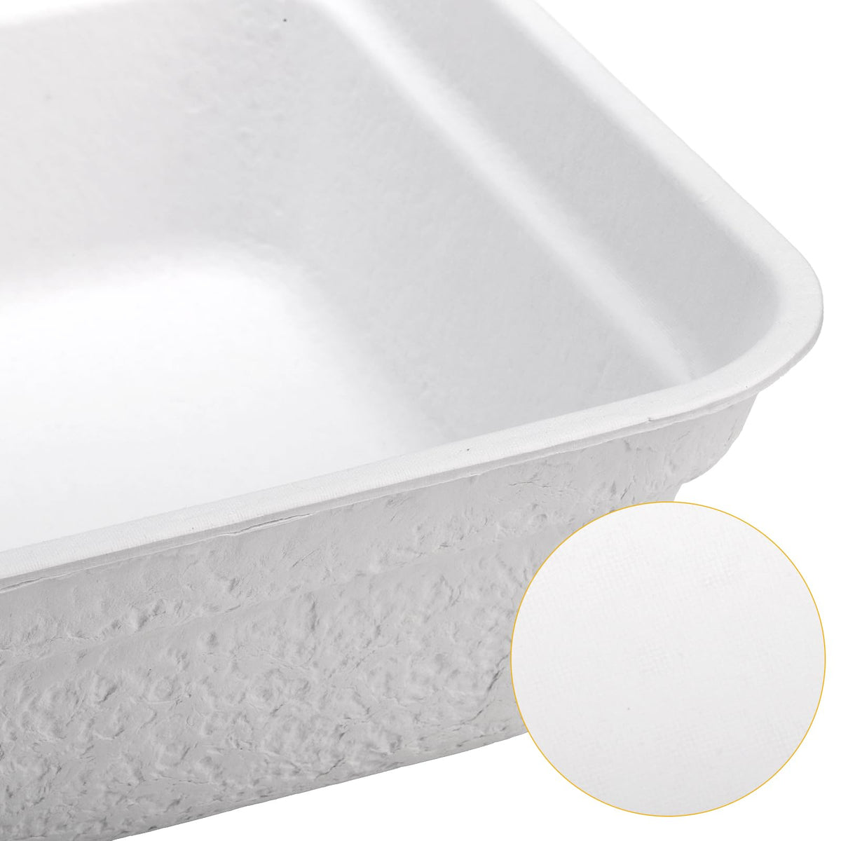 8 Pack White Cardboard Disposable Cat Litter Boxes N452754