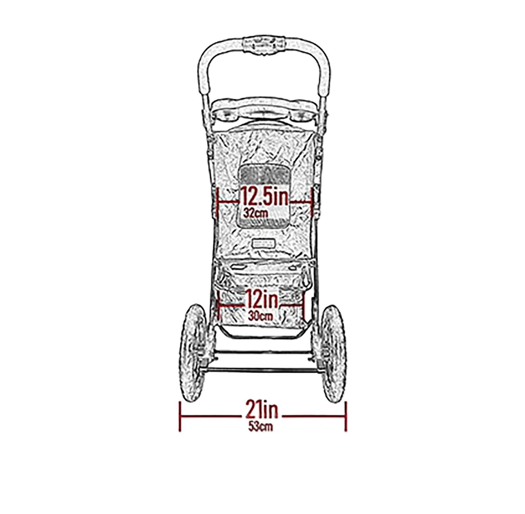 Navy Pet Stroller Q52958