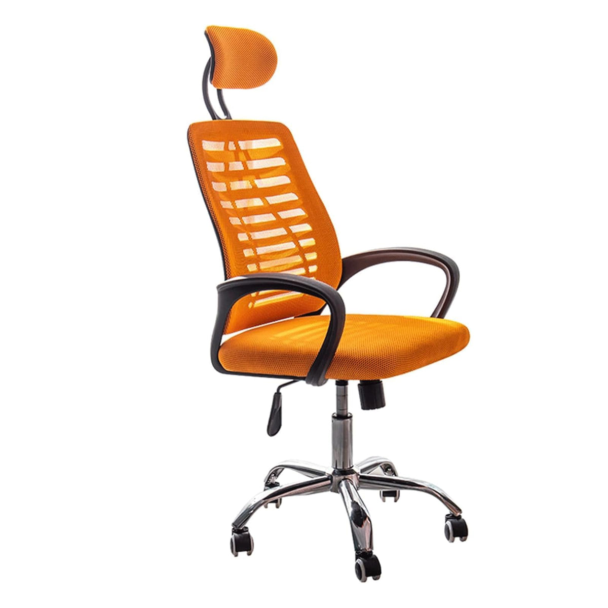Ergonomic High Back Office Chair with Lumbar Support Orange T876