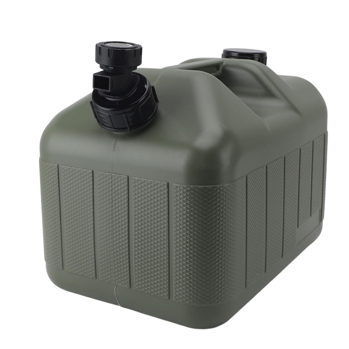 Portable 10L Green Water Storage Jug with Faucet M577