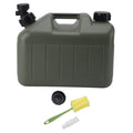 Portable 10L Green Water Storage Jug with Faucet M577