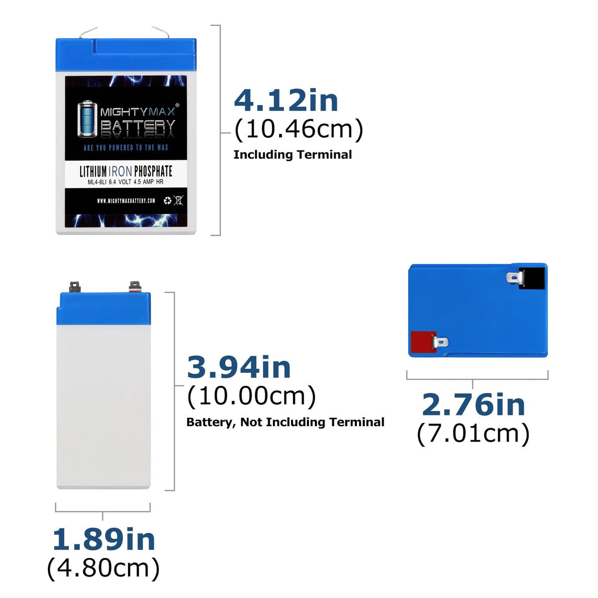 6V 4.5AH Lithium Replacement Battery R8847