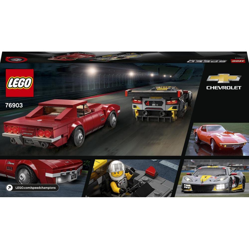Chevrolet Corvette C8.R Race Car and 1969 CC Building Kit Y742311