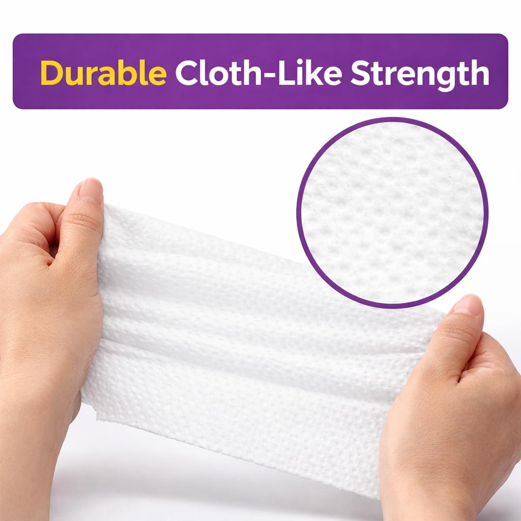 Cloth Paper Towels, 8 Triple Rolls L1662