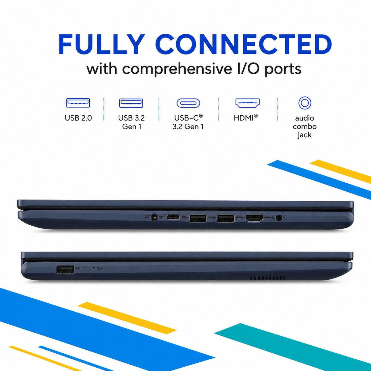 15.6" FHD IPS Laptop, 16GB DDR5 RAM, 256GB SSD, Windows 11 Home D26579