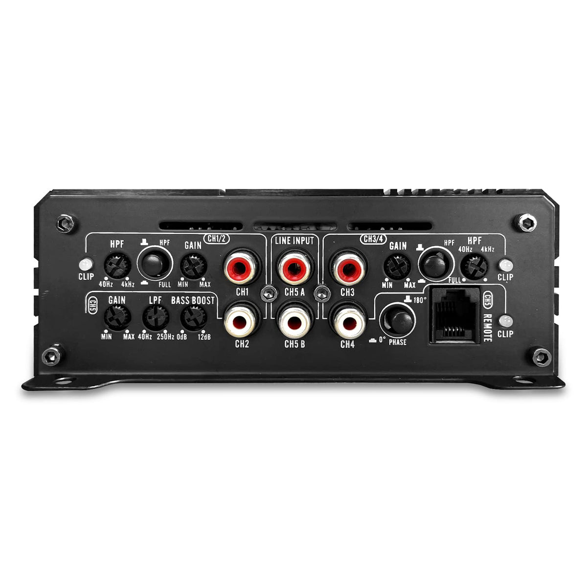 1000 Watt Full-Range Class D 5-Channel Car Amplifier P174433