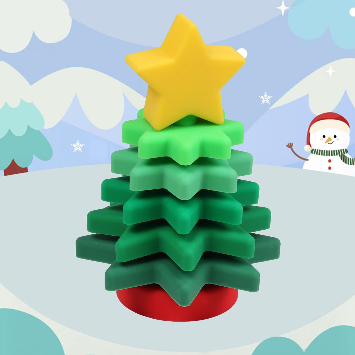 Silicone Christmas Tree S46115