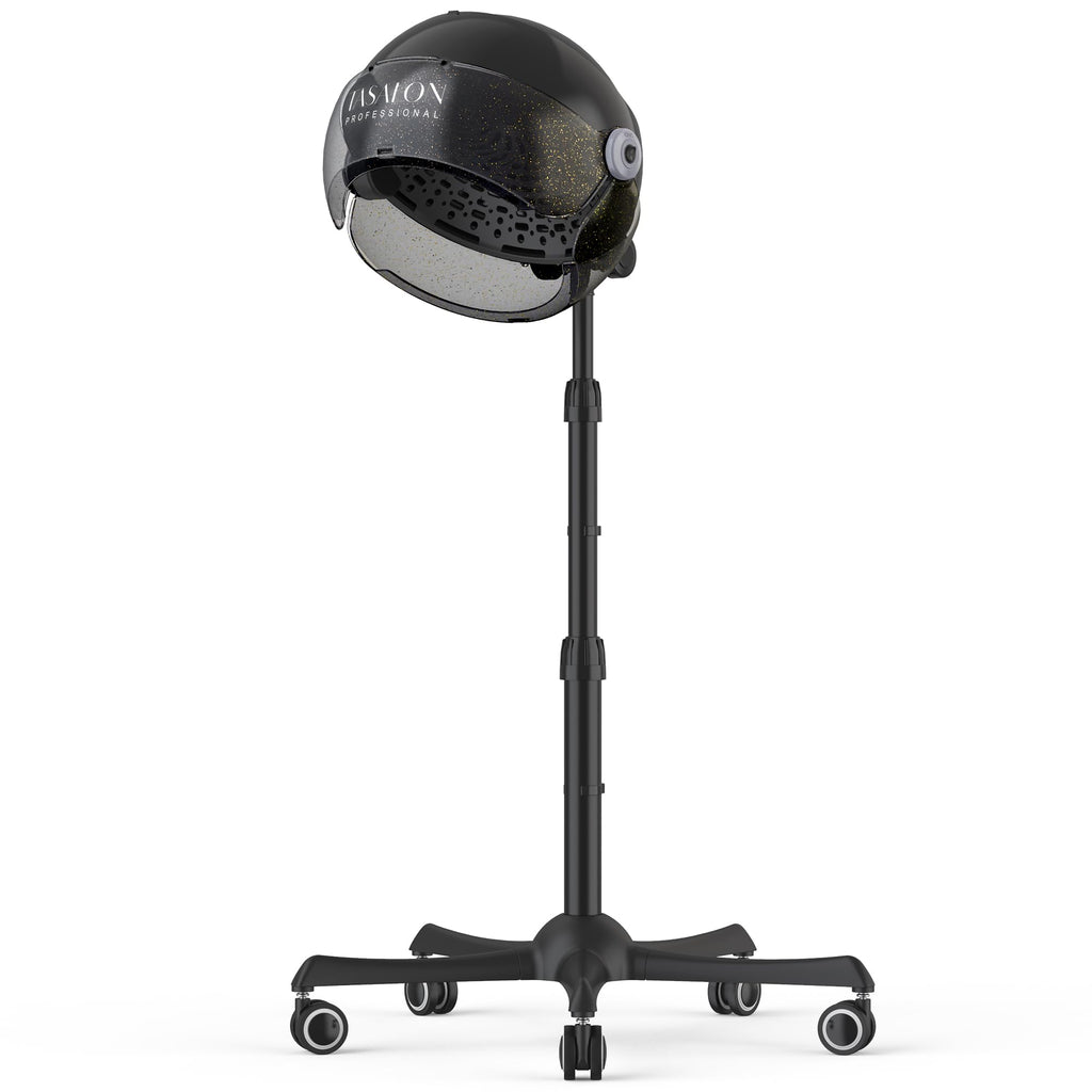 Black Portable Standing Hooded Hair Dryer T155329