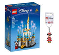 Mini Disney Castle Building Kit + Minnie Mouse Keychain Gift Set G669326