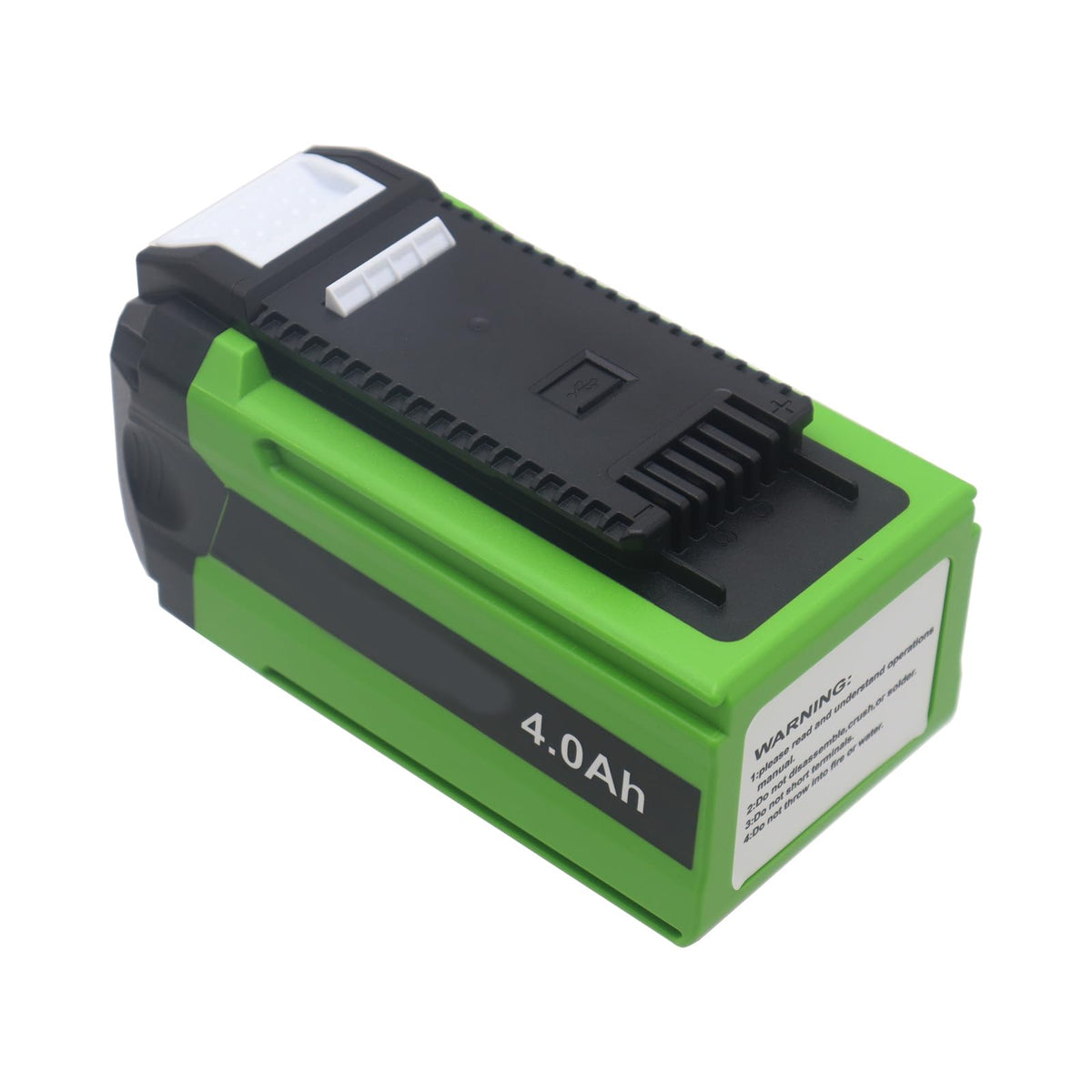 40V 4.0Ah Battery Replacement for Cordless Power Tools with USB A198