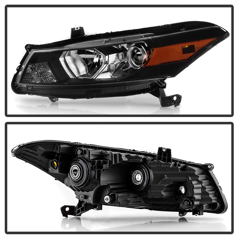 Black Housing Headlights Headlamps H344239