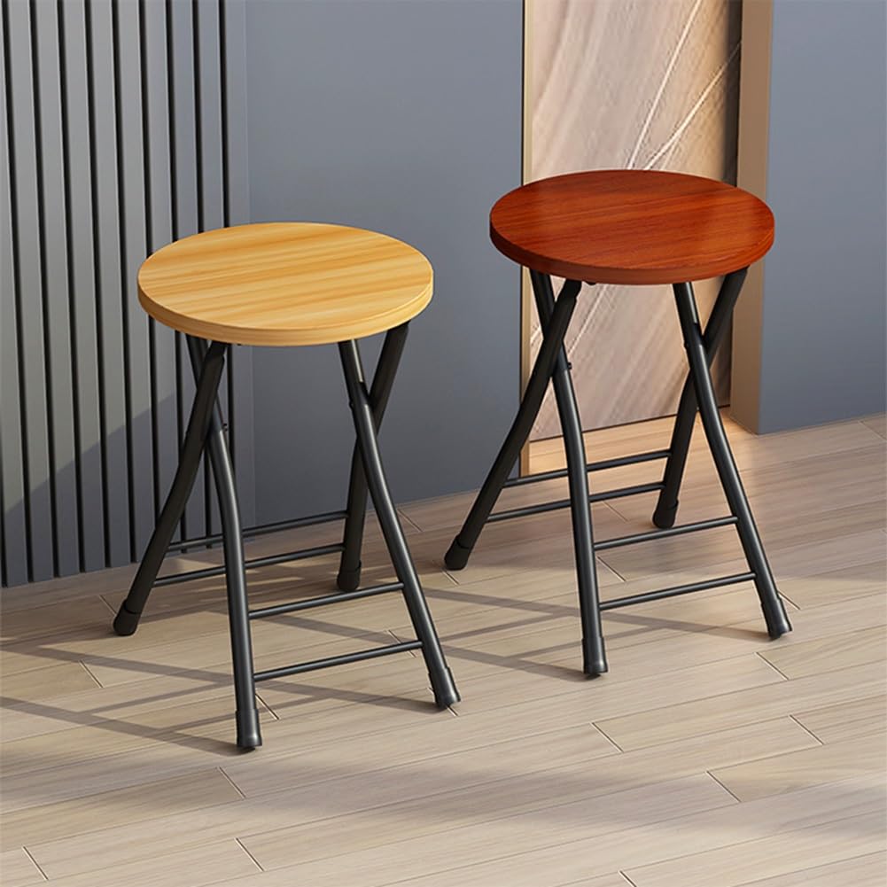 18 Inch Backless Folding Bar Stool with Footrest Q383