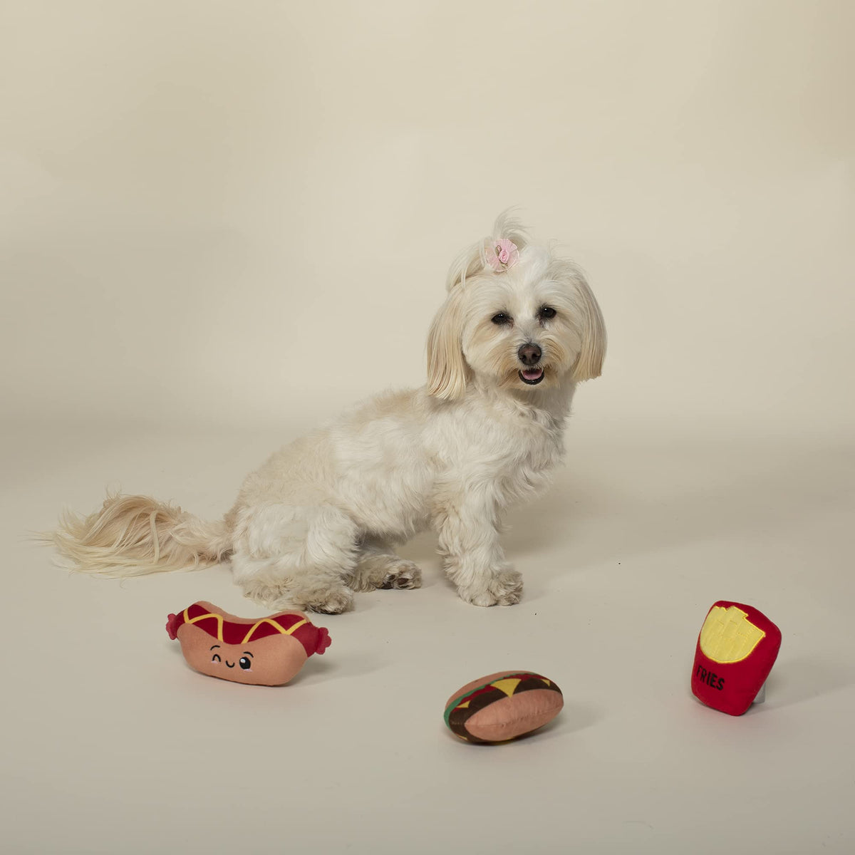 Plush Dog Toy Set 3 Piece Set D1978