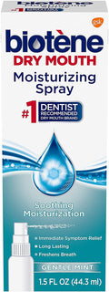Gentle Mint Moisturizing Mouth Spray, 1.5 Fl Oz (Pack of 2) D923