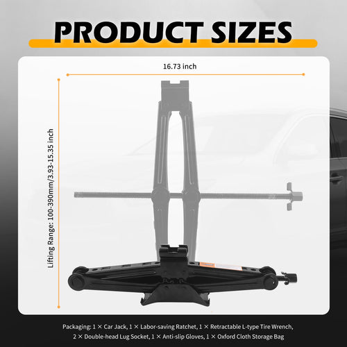 2 Ton Scissor Jacks Set T243