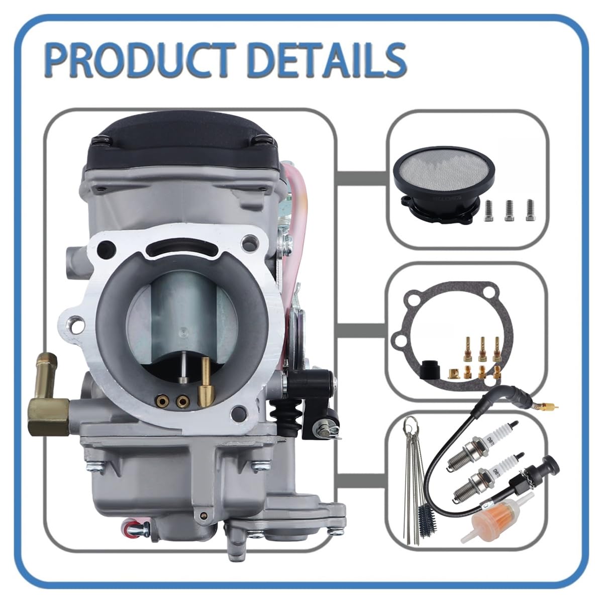 CV40 Carburetor with Air Filter V333286