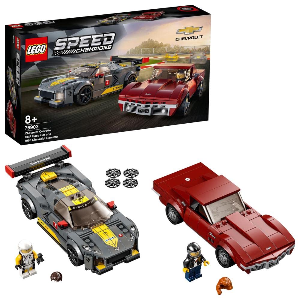 Chevrolet Corvette C8.R Race Car and 1969 CC Building Kit Y742311