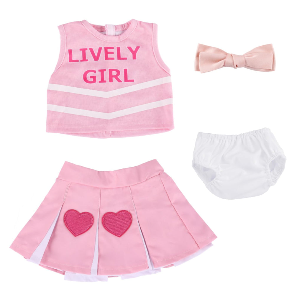 4 Pcs Reborn Baby Doll Clothes Set W855