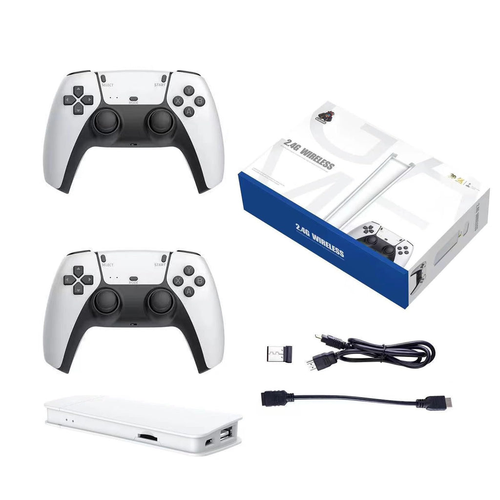 Wireless Retro Game Stick with 20000+ Classic Games, 4K HDMI, Dual 2.4G Controllers, 128GB M56618