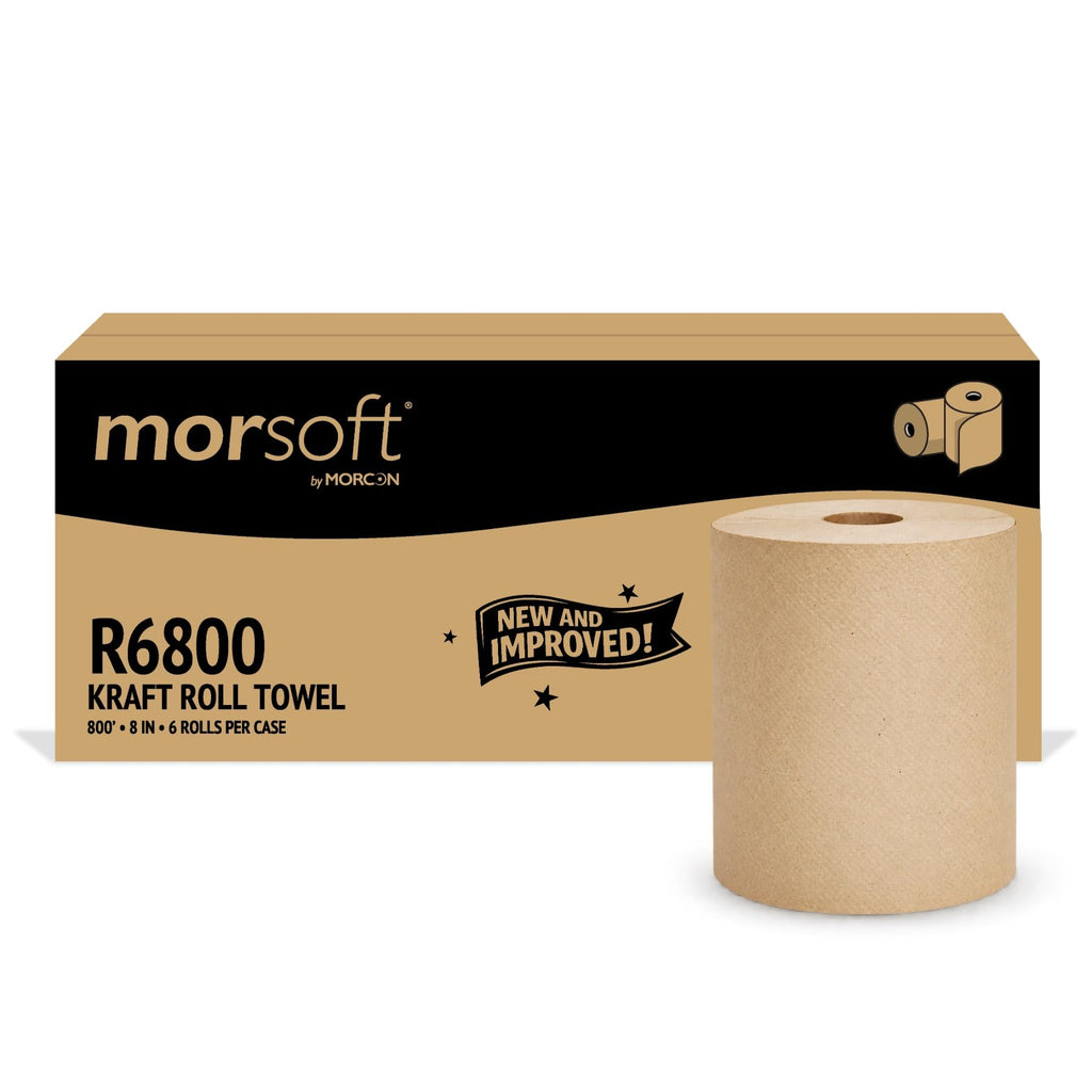 Brown Hardwound Roll Towels U2033