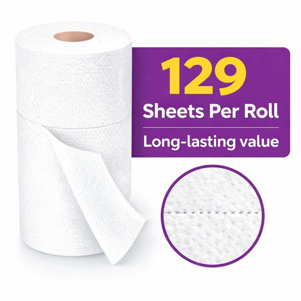 Cloth Paper Towels, 8 Triple Rolls L1662