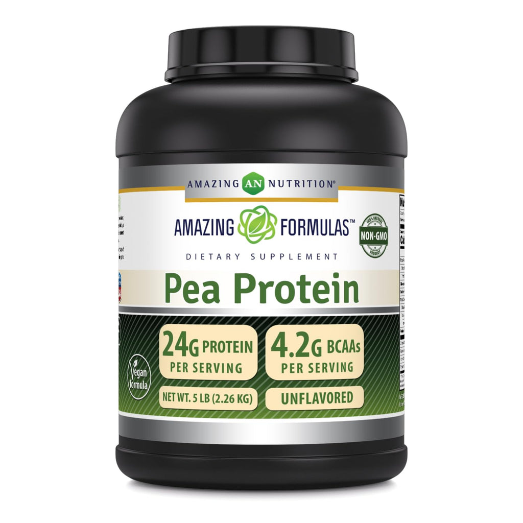 Unflavored Pea Protein Supplement 5 LB V912