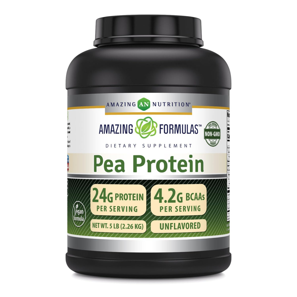 Unflavored Pea Protein Supplement 5 LB V912