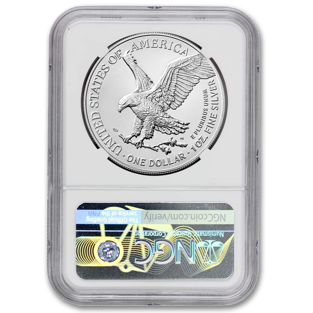 1 oz American Silver Eagle Coin MS-70 N7276
