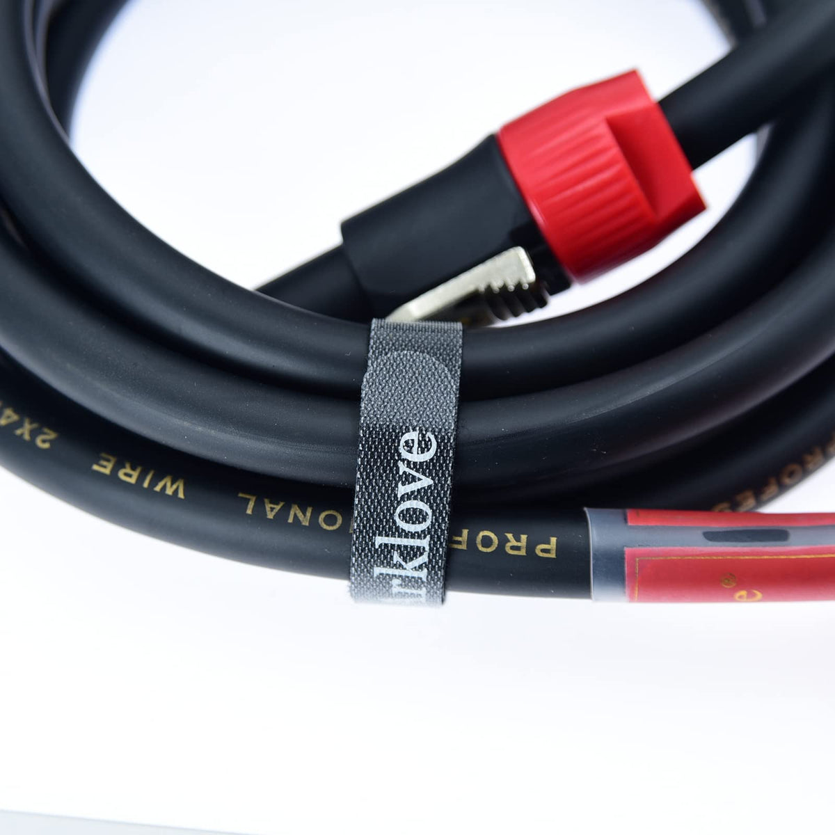 Heavy Duty 2Pack Speakon to Speakon Male Speaker Wire Cable 12awg 15ft A19056