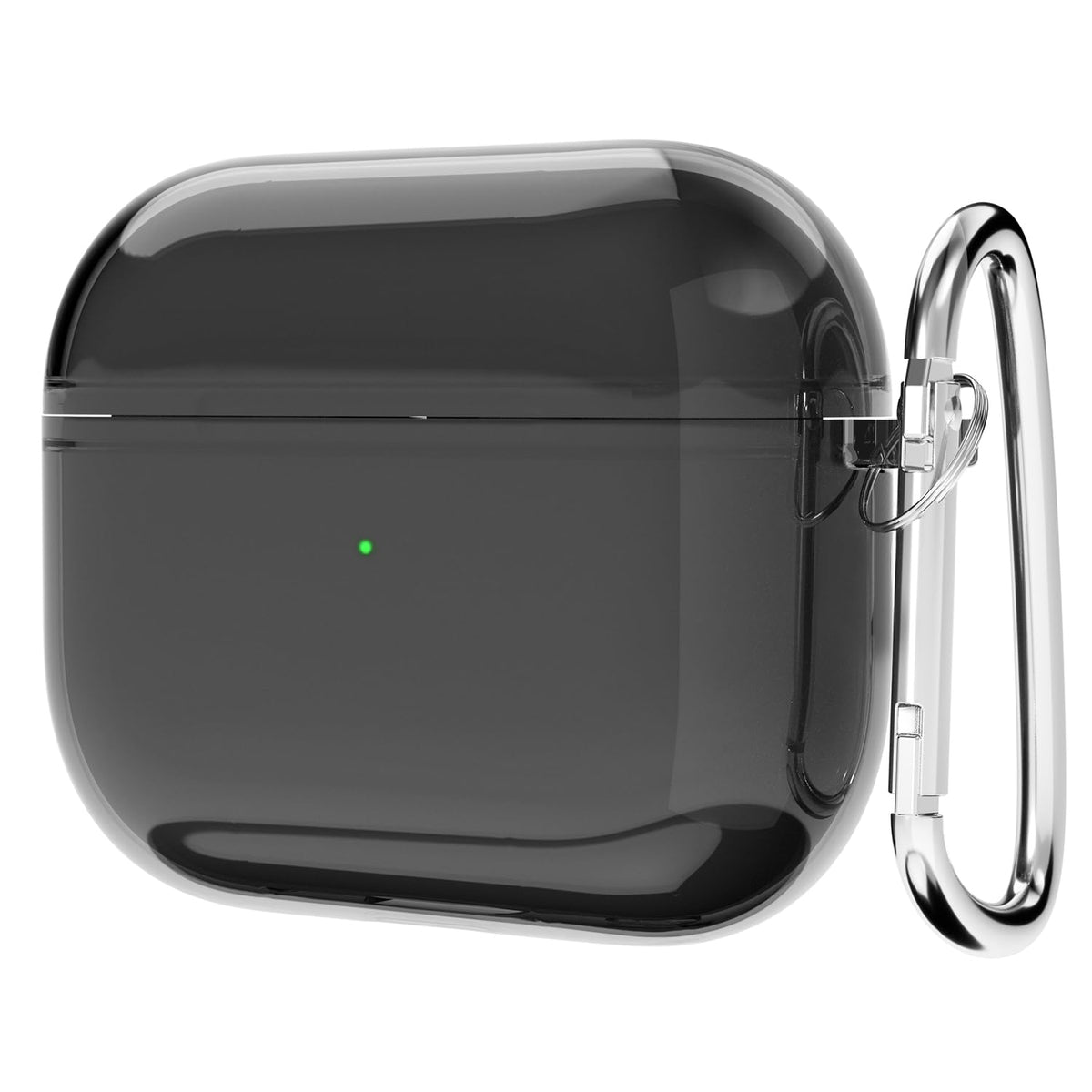 Clear Hard Plastic Airpods 3 Case with Keychain V61653
