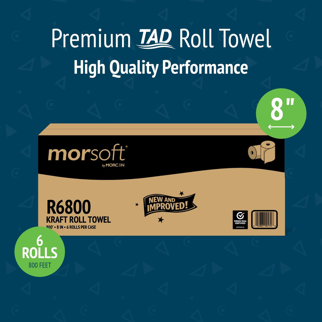 Brown Hardwound Roll Towels U2033