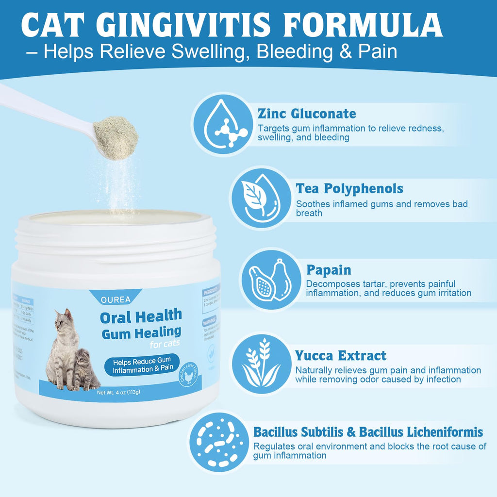 Natural Plant-Based Cat Oral Care I388
