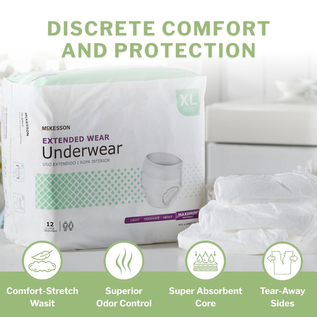 Adult Incontinence Underwear XL 12 ct K923772