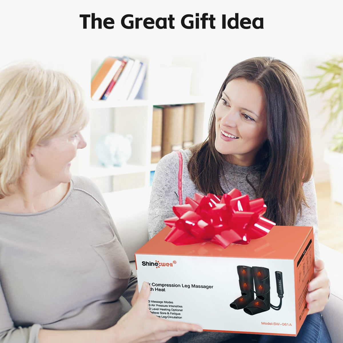Air Compression Leg Massager with Heat O89085
