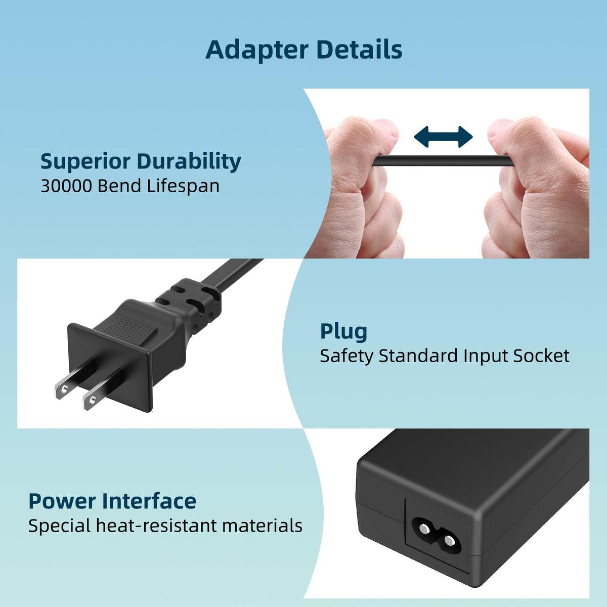 42V AC/DC Adapter for Folding Electric Scooter V94450