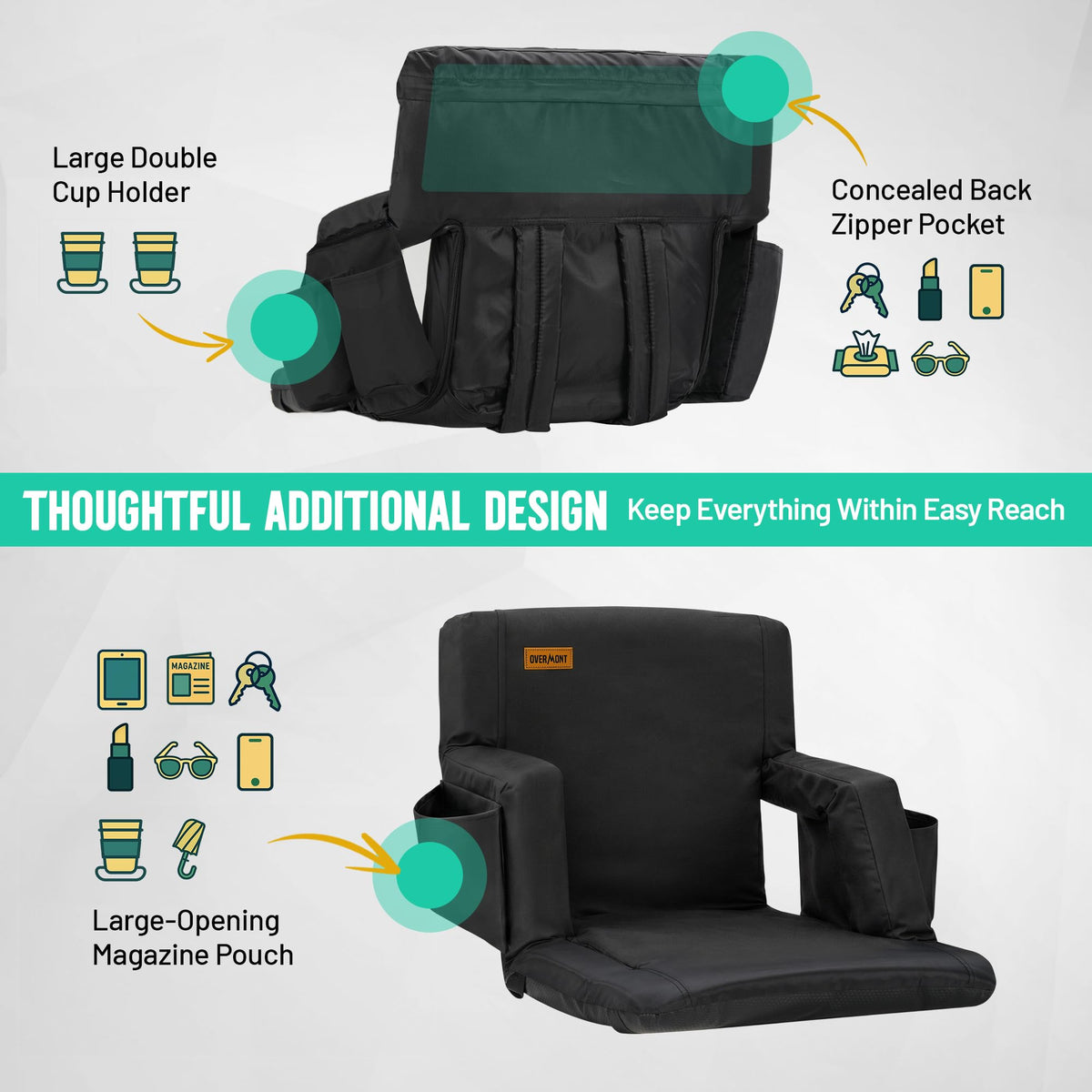 Padded Bleacher Seat Cushion L288585