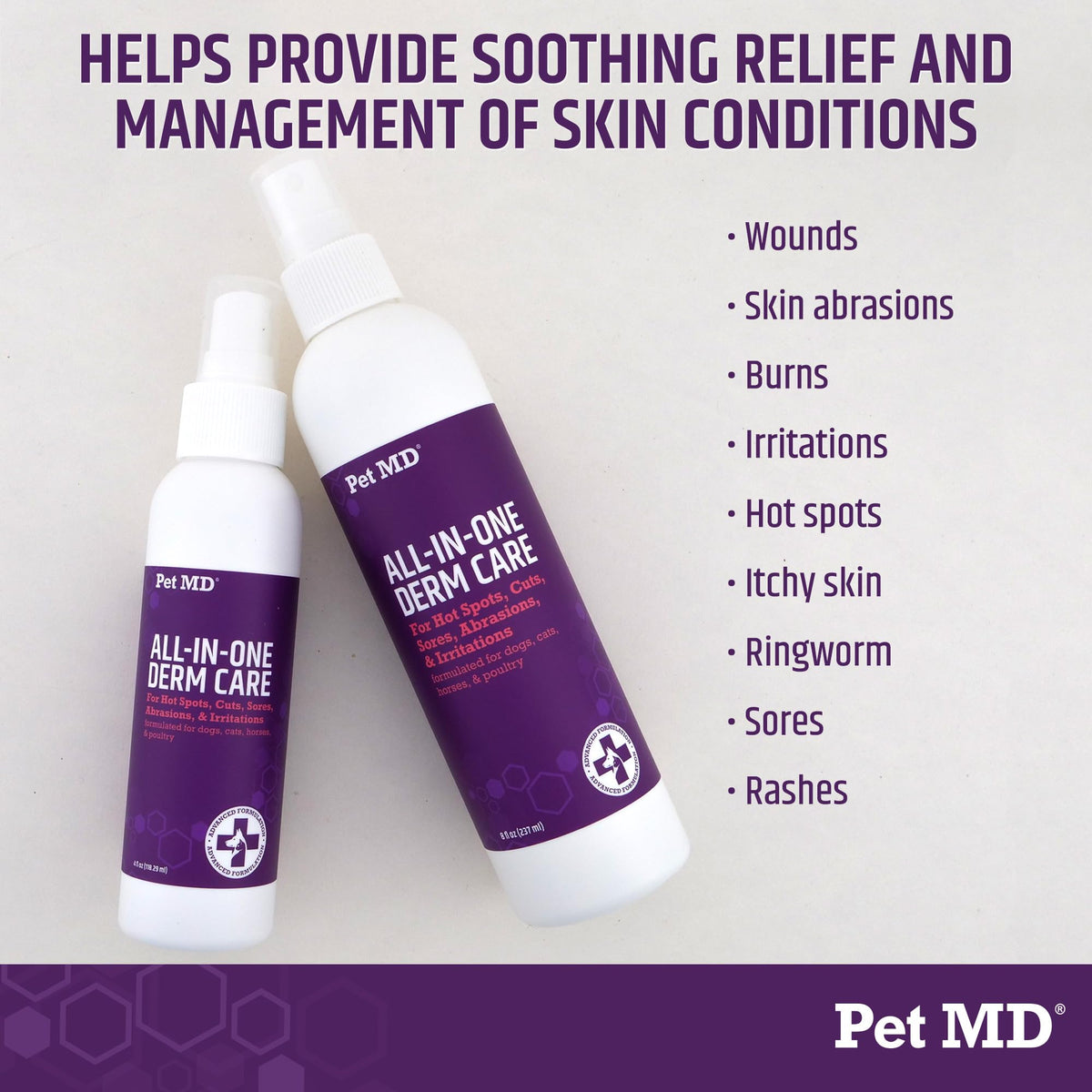 Hypochlorous Acid Spray for Dogs & Pets 4oz Q40720