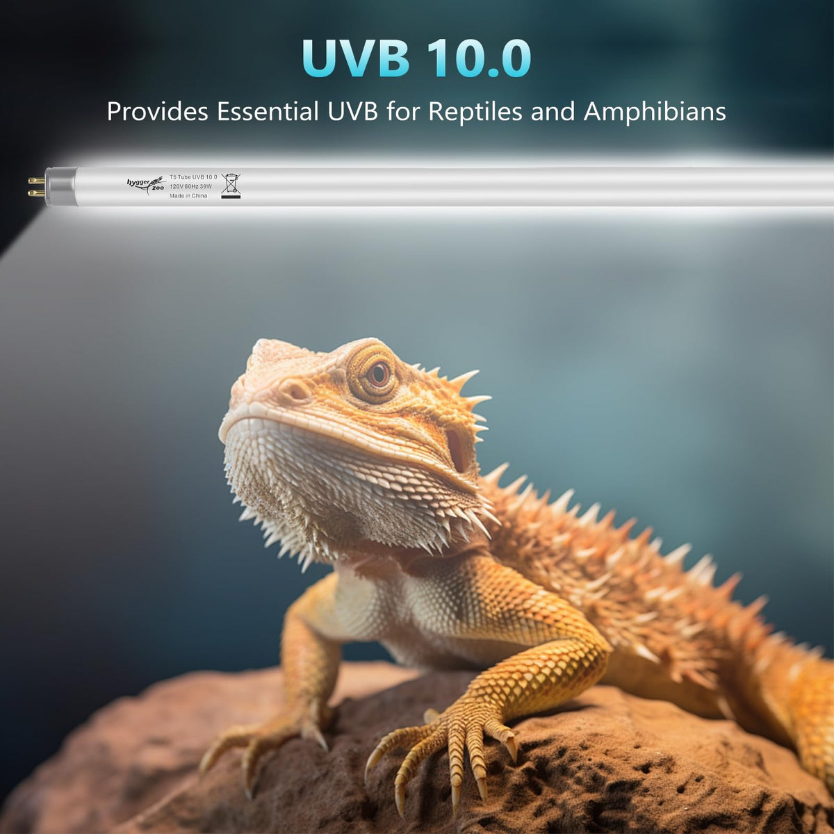 3-Pack UVB Reptile Light 10.0 Bulb 39W T5 Fluorescent I742775