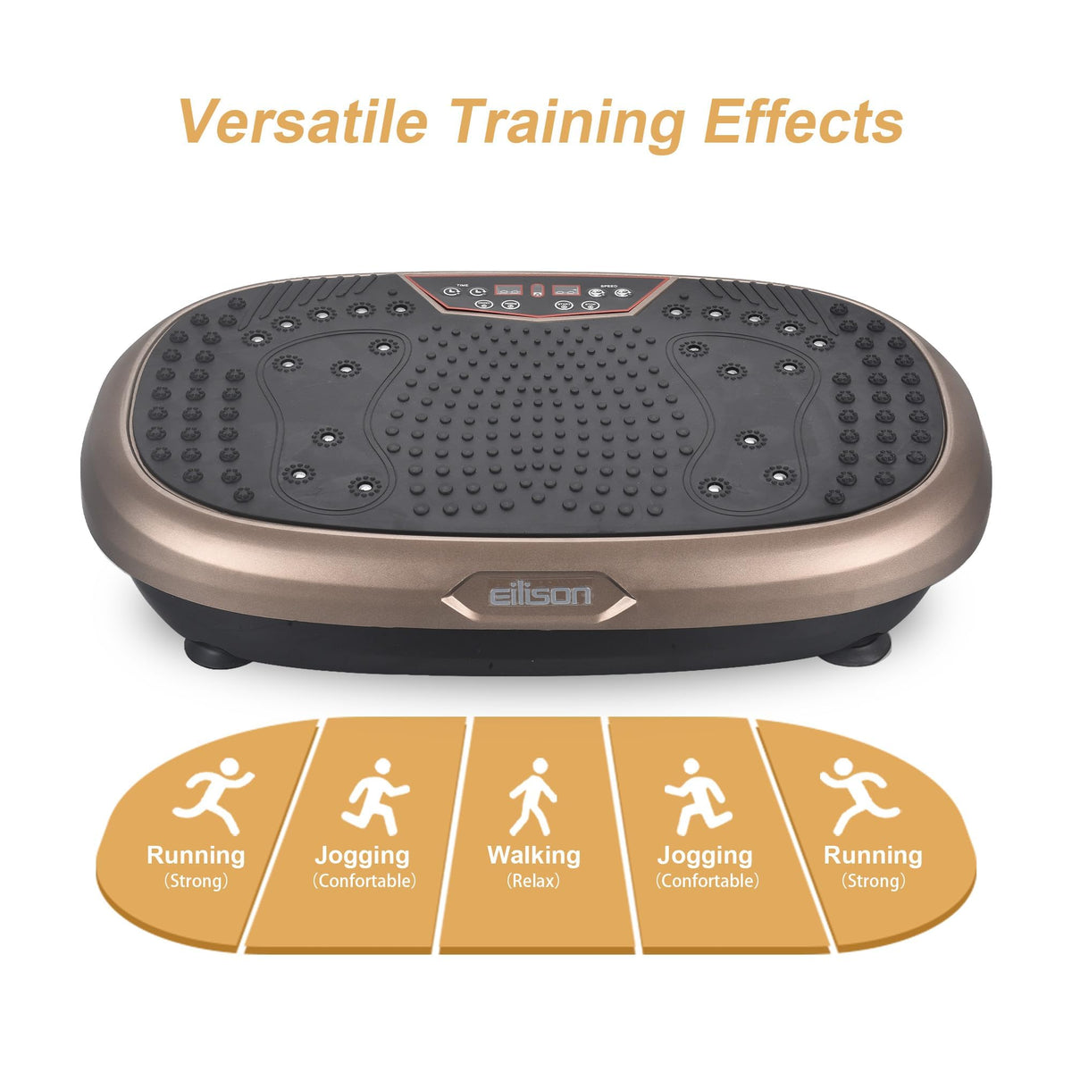 Vibration Plate Exercise Machine with 120 Speeds K701