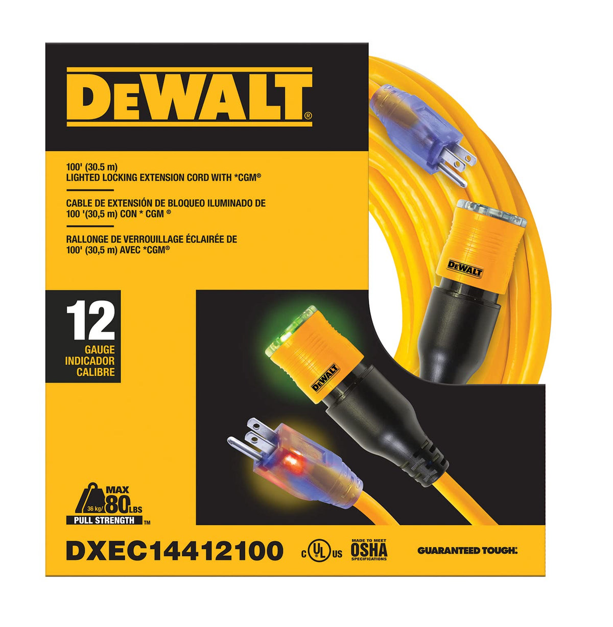 100 Foot Lighted Extension Cord G41114