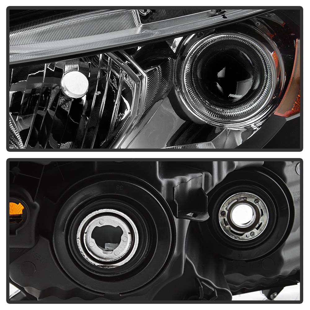 Black Housing Headlights Headlamps H344239