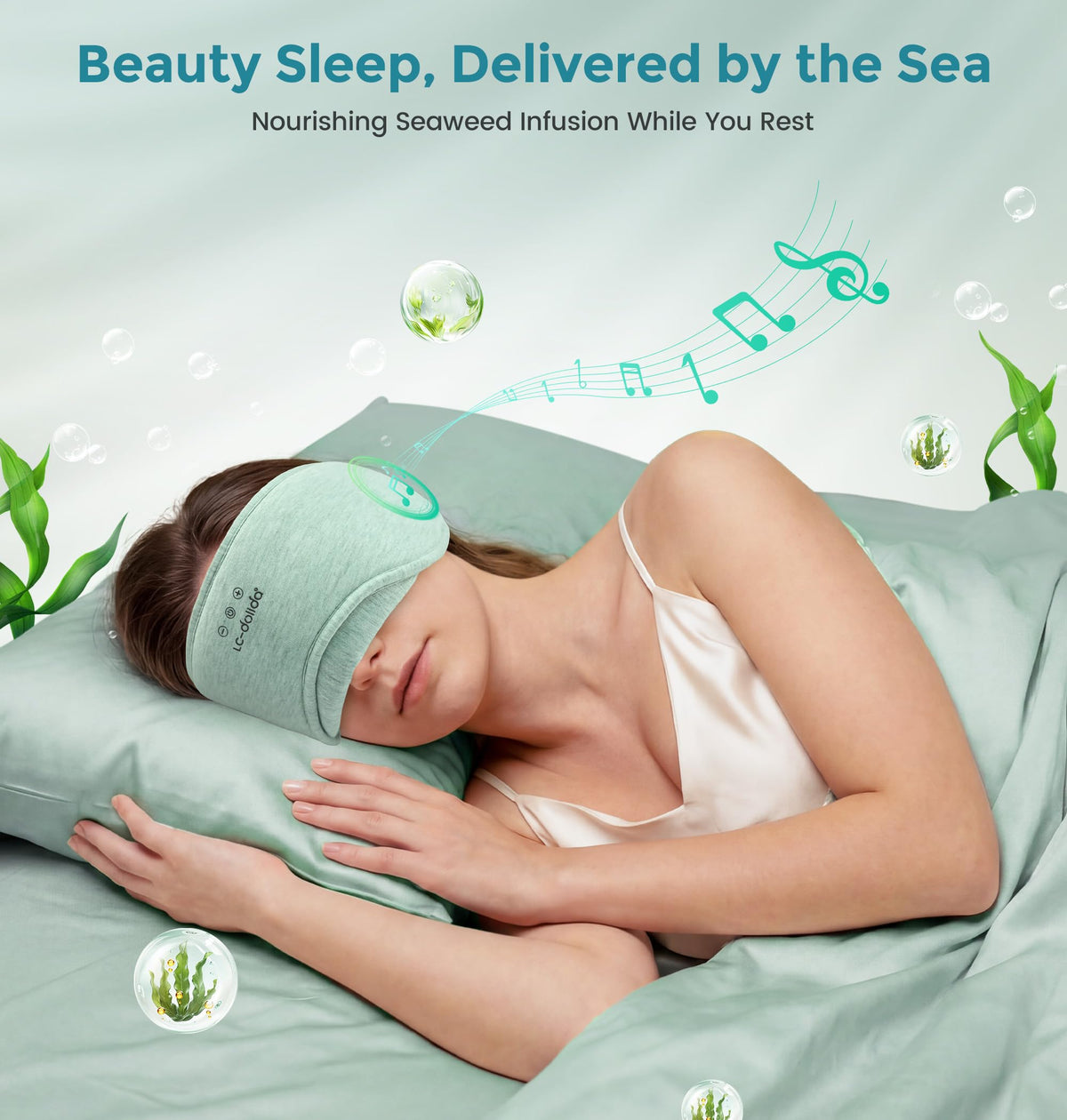 Sleep Mask Bluetooth Wireless Music Eye Mask O43784