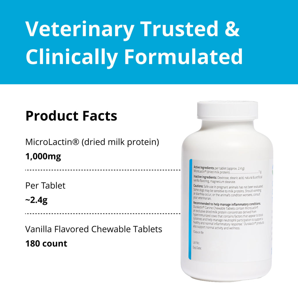 Vanilla Chewable Tablets 180 Count G71261